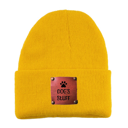 El Yapımı Yetişkin Bere  DOG'S STUFF Yünlü Şapka, Köpek ve Kedi Severler için Bere
