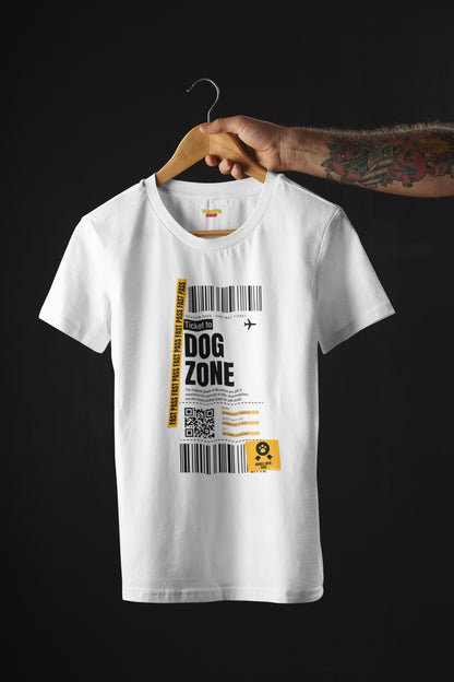 Kişiselleştirilebilir Köpekler Diyarına Bilet T-Shirt - TontikShop Köpek ve Kedi Sahipleri için Tişört Serisi - Komik Kedi Köpek Tişörtleri