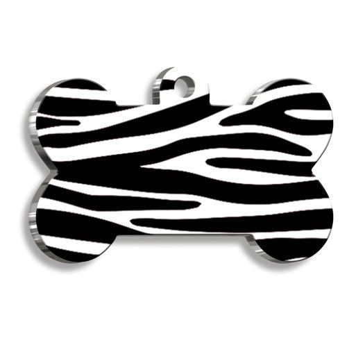 Zebra Desenli Köpek Kedi İsim Künyesi