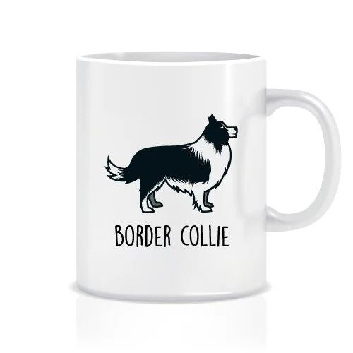 Border Collie Kahve Çay Kupası