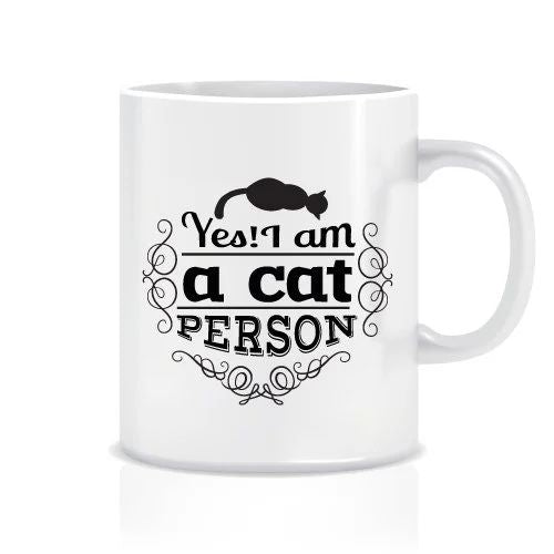 Evet Ben Bir Kedi İnsanıyım Kahve Çay Kupası