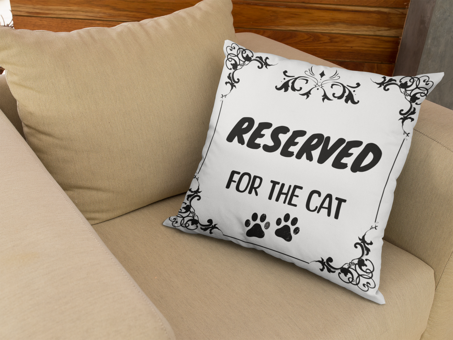 Kedi için Rezerve Yastık Kılıfı. TontikShop Yastık Kılıfı