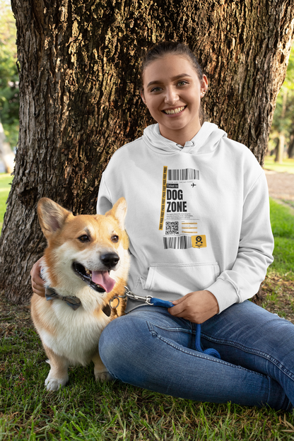 Kişiselleştirilebilir Köpekler Diyarına Bilet T-Shirt - TontikShop Köpek ve Kedi Sahipleri için Kapüşonlu SweatShirt Serisi - Komik Kedi Köpek Kapüşonlu SweatShirt