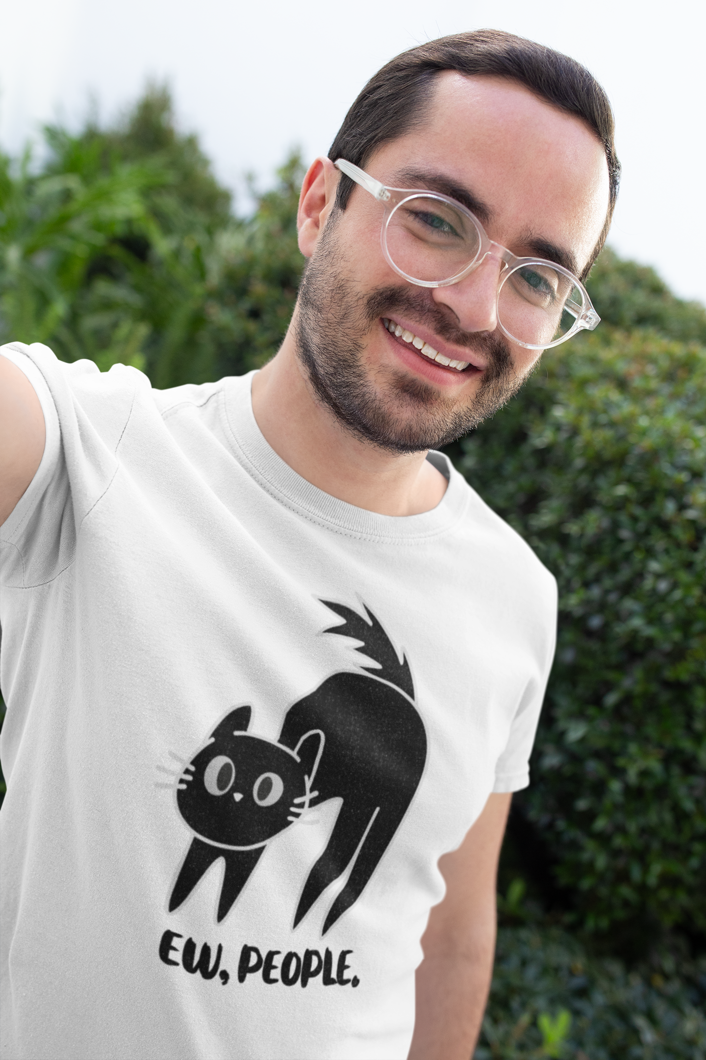 Ew, People - TontikShop Köpek ve Kedi Sahipleri için Tişört Serisi - Komik Kedi Köpek Tişörtleri