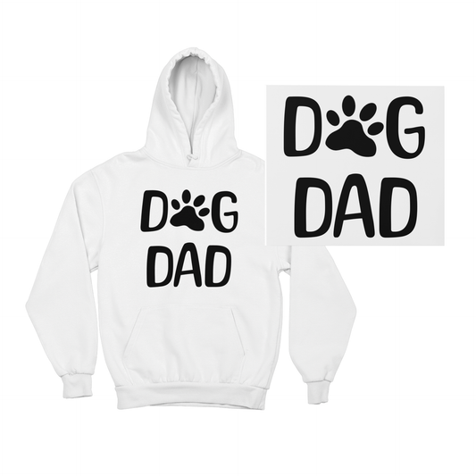 DOG DAD - TontikShop Köpek ve Kedi Sahipleri için Kapüşonlu Sweatshirt Serisi - Komik Kedi Köpek Kapüşonlu Sweatshirt