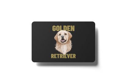 Golden Retriever / Kedi ve Köpek Severler için Özel Tasarım Buzdolabı Magneti