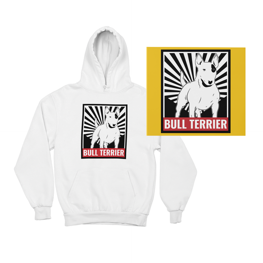 Bull Terrier - TontikShop Köpek ve Kedi Sahipleri için Kapüşonlu Sweatshirt Serisi - Komik Kedi Köpek Kapüşonlu Sweatshirt