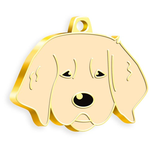 Altın Kaplama Yavru Golden Retriever Krem Köpek İsim Künyesi