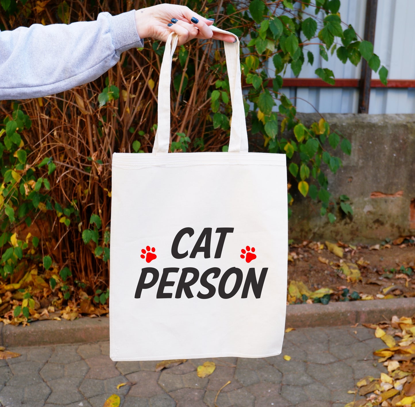 Kedi İnsanı Çevre Dostu Bez Çanta