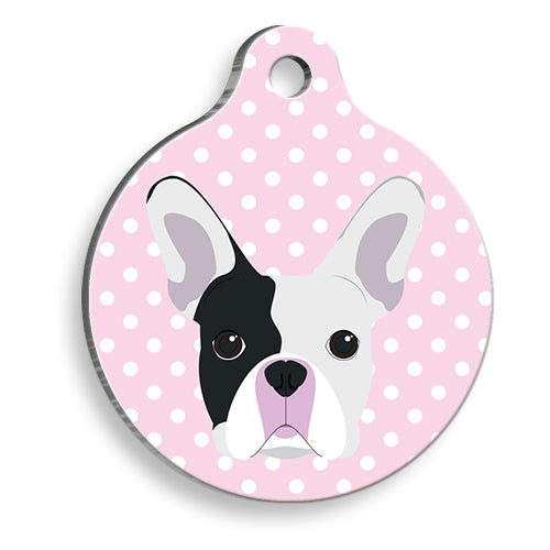 Boston Terrier Pembe Dişi Köpek İsim Künyesi