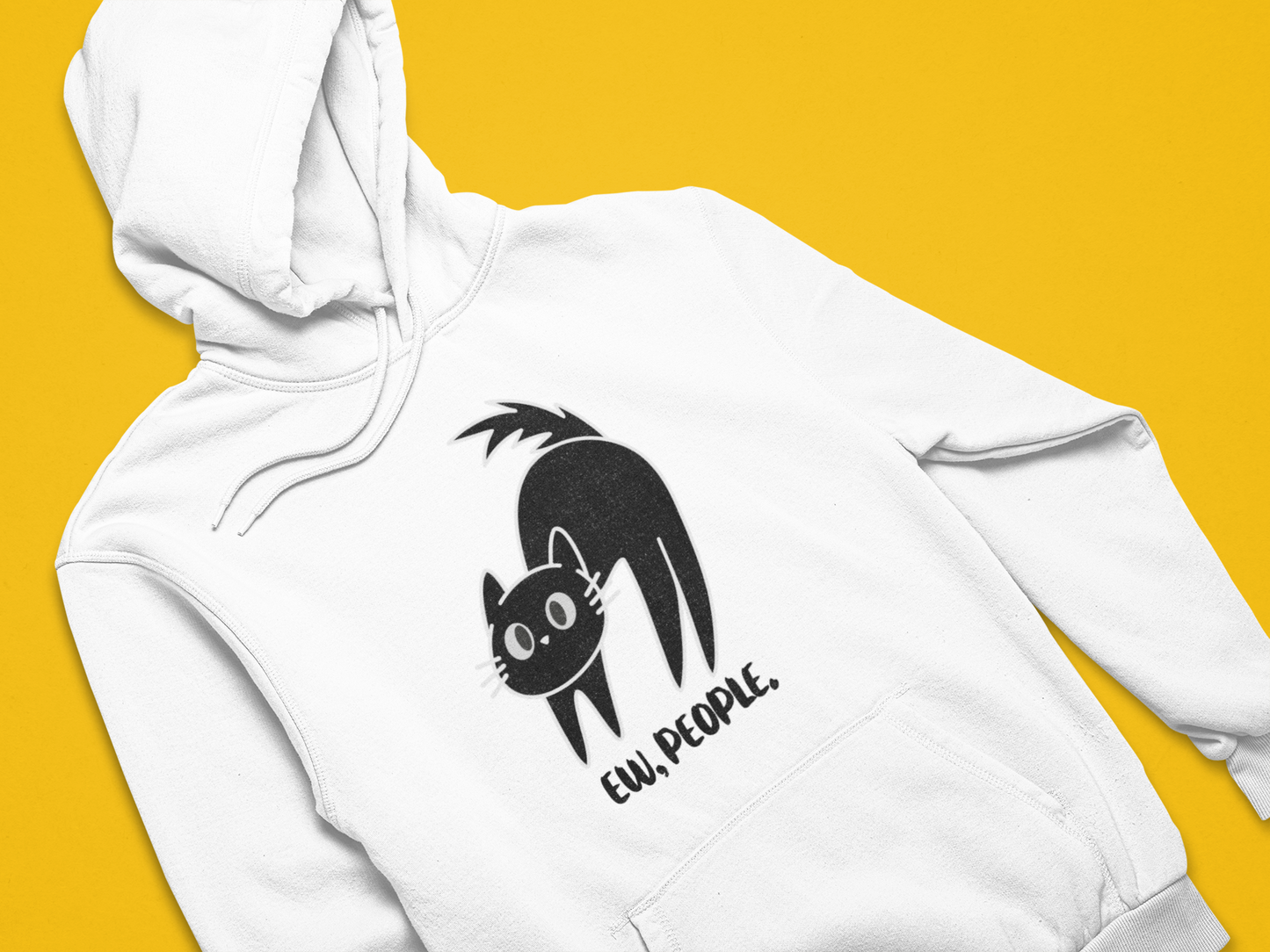 EW, People - TontikShop Köpek ve Kedi Sahipleri için Kapüşonlu Sweatshirt Serisi - Komik Kedi Köpek Kapüşonlu Sweatshirt