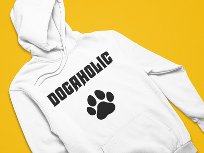 Dogaholic / Köpekkolik - TontikShop Köpek ve Kedi Sahipleri için Kapüşonlu Sweatshirt Serisi - Komik Kedi Köpek Kapüşonlu Sweatshirt