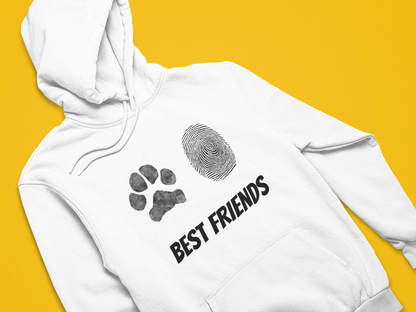 En İyi Dostlara - TontikShop Köpek ve Kedi Sahipleri için Kapüşonlu Sweatshirt Serisi - Komik Kedi Köpek Kapüşonlu Sweatshirt