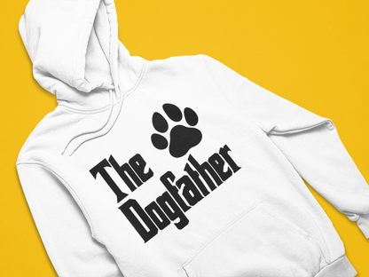 The DogFather - TontikShop Köpek ve Kedi Sahipleri için Kapüşonlu Sweatshirt Serisi - Komik Kedi Köpek Kapüşonlu Sweatshirt