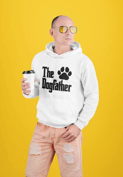 The DogFather - TontikShop Köpek ve Kedi Sahipleri için Kapüşonlu Sweatshirt Serisi - Komik Kedi Köpek Kapüşonlu Sweatshirt