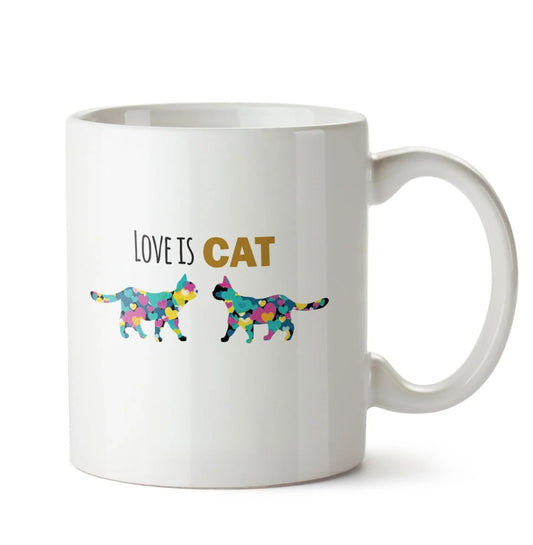 Kedi Aşktır Kahve Çay Kupası