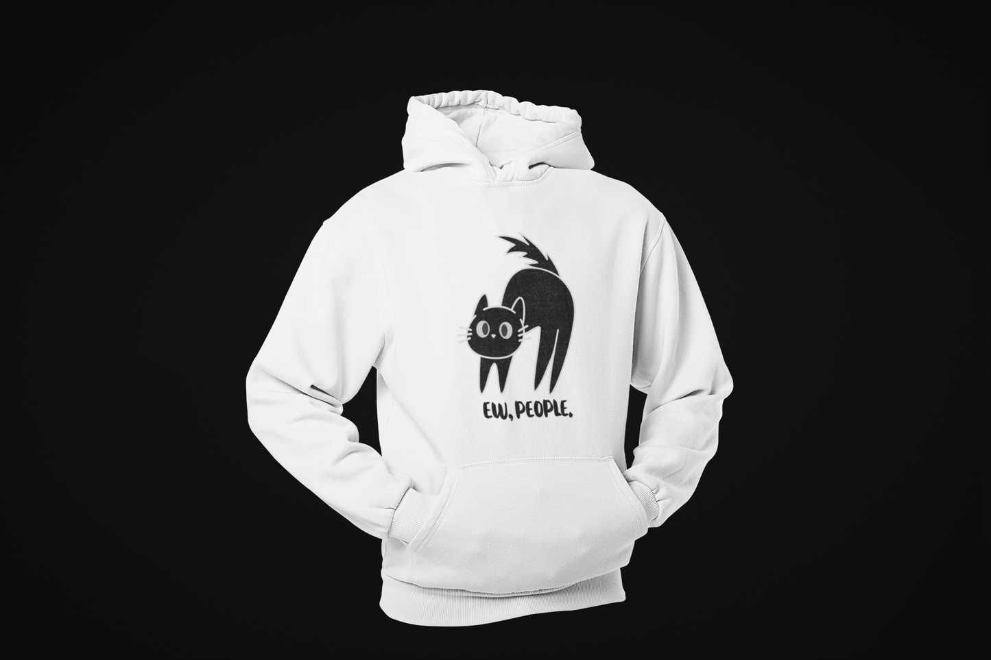 EW, People - TontikShop Köpek ve Kedi Sahipleri için Kapüşonlu Sweatshirt Serisi - Komik Kedi Köpek Kapüşonlu Sweatshirt