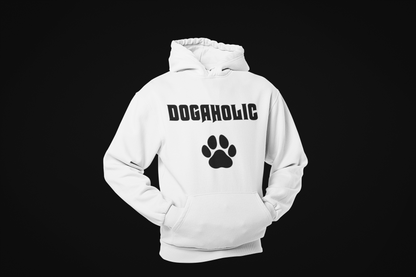 Dogaholic / Köpekkolik - TontikShop Köpek ve Kedi Sahipleri için Kapüşonlu Sweatshirt Serisi - Komik Kedi Köpek Kapüşonlu Sweatshirt