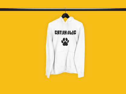 Cataholic / Kedikolik - TontikShop Köpek ve Kedi Sahipleri için Kapüşonlu Sweatshirt Serisi - Komik Kedi Köpek Kapüşonlu Sweatshirt