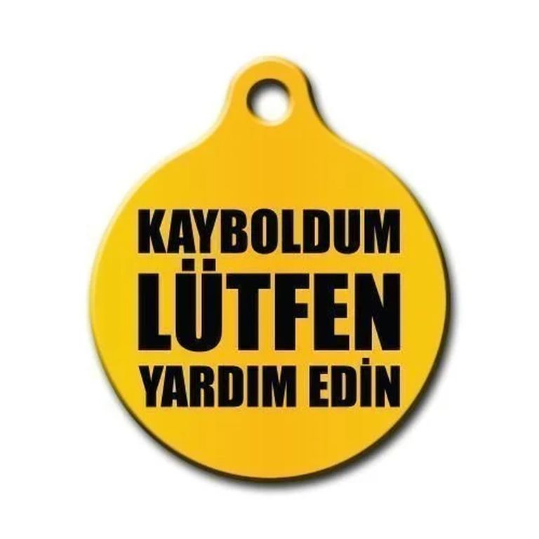 Kayboldum Lütfen Yardım Edin Köpek Kedi İsim Künyesi