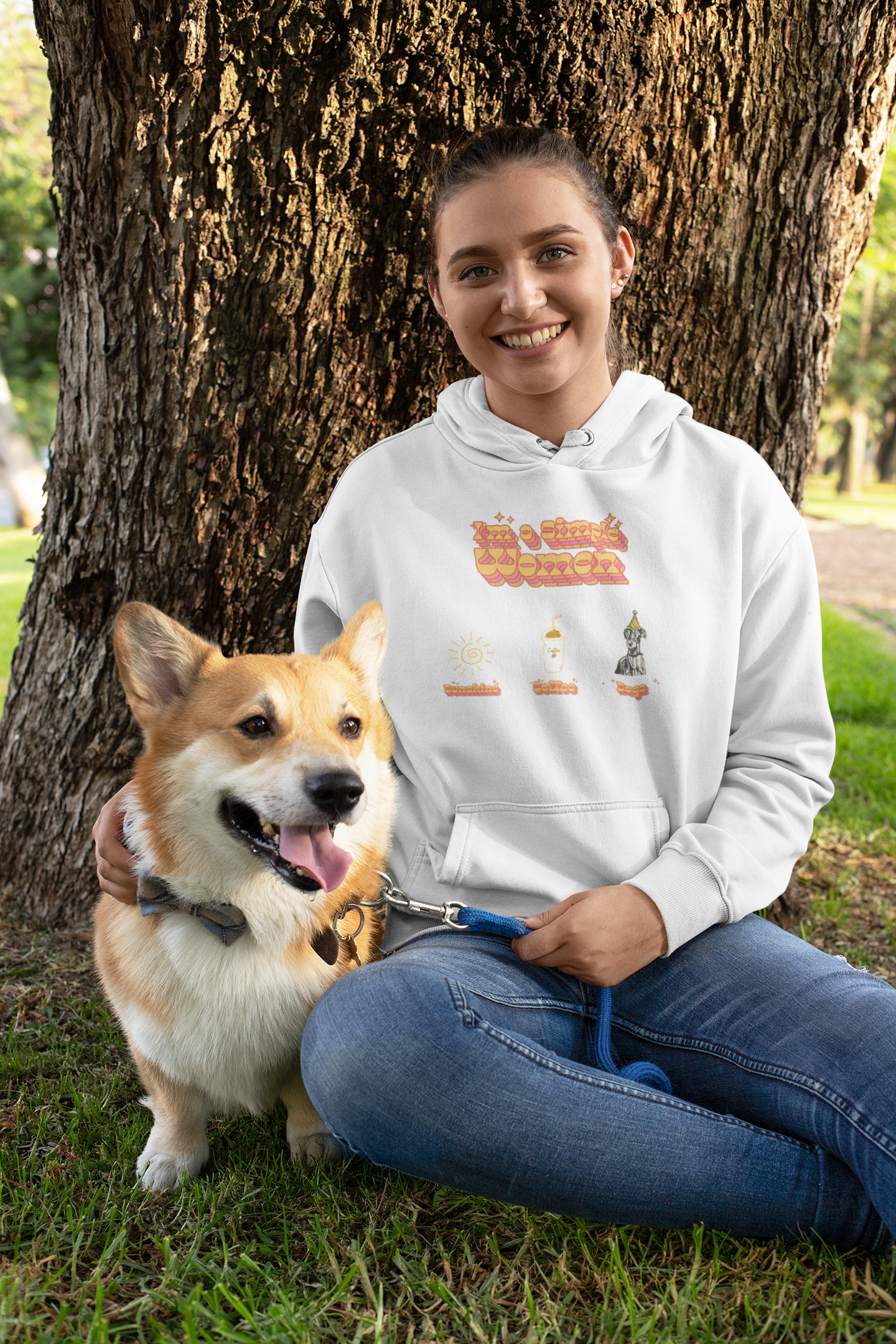 I'm A Simple Women - TontikShop Köpek ve Kedi Sahipleri için Kapüşonlu Sweatshirt Serisi - Komik Kedi Köpek Kapüşonlu Sweatshirt