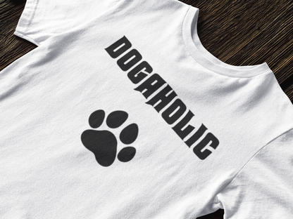 Dogaholic - Köpekkolik- TontikShop Köpek ve Kedi Sahipleri için Tişört Serisi - Komik Kedi Köpek Tişörtleri