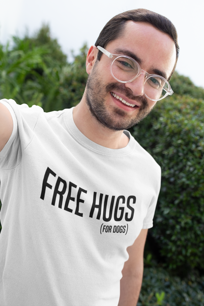 FREE HUGS (For Dogs) - TontikShop Köpek ve Kedi Sahipleri için Tişört Serisi - Komik Kedi Köpek Tişörtleri